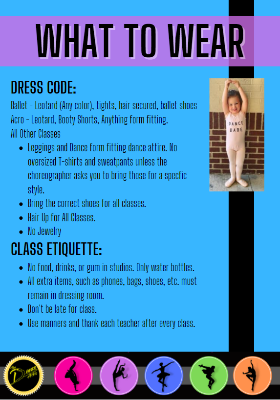 Dress Code & Classroom Expectations The Dance Attic