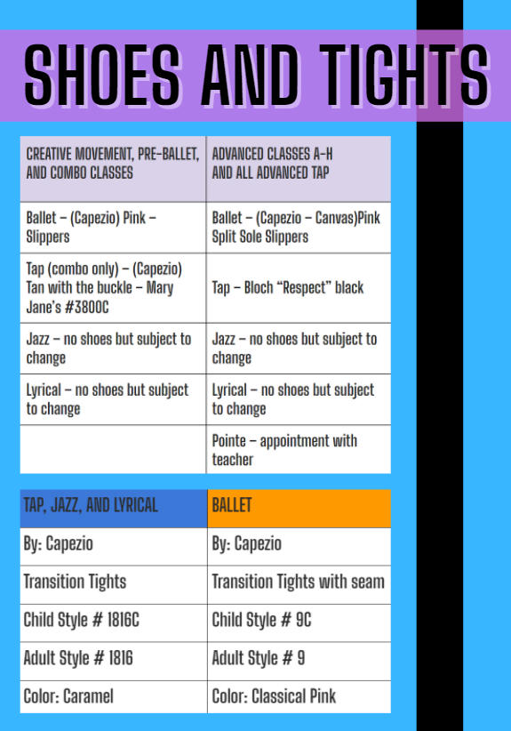 Dress Code The Dance Attic