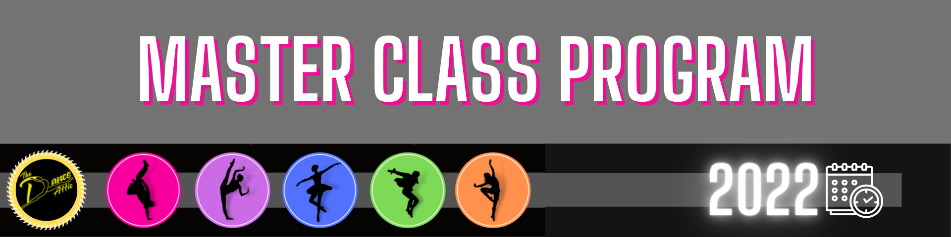 Calendrier Tda 2023 Master Class Series | The Dance Attic